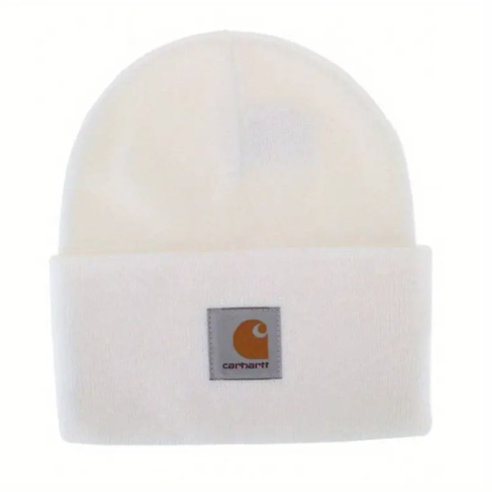 Carhartt White Beanie WIP Watch Hat ONE SIZE - NWT